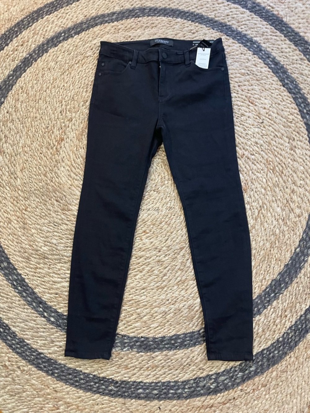 Liverpool Jet Black Skinny Jeans